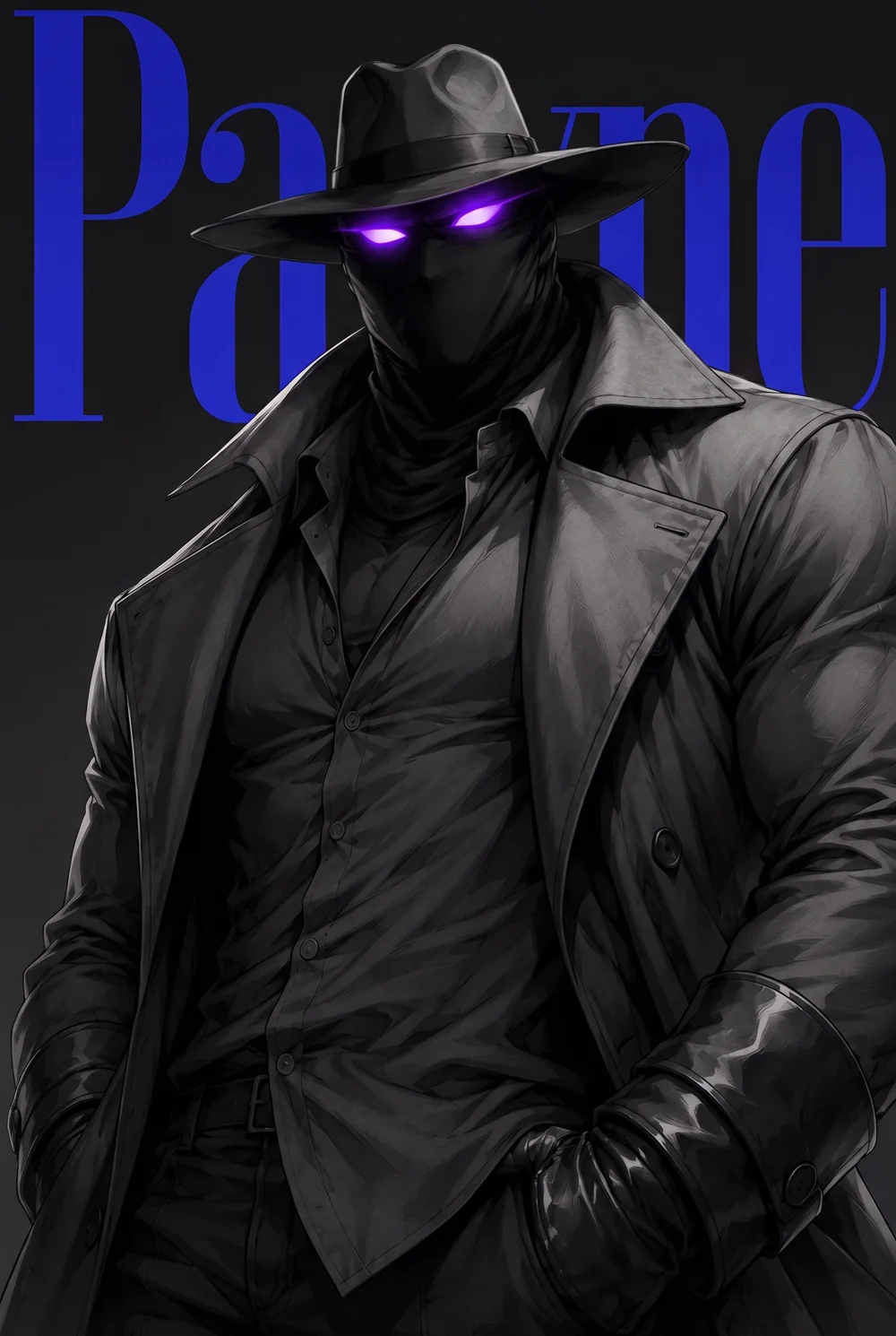 Payne Freeman rendered as a magazine cover